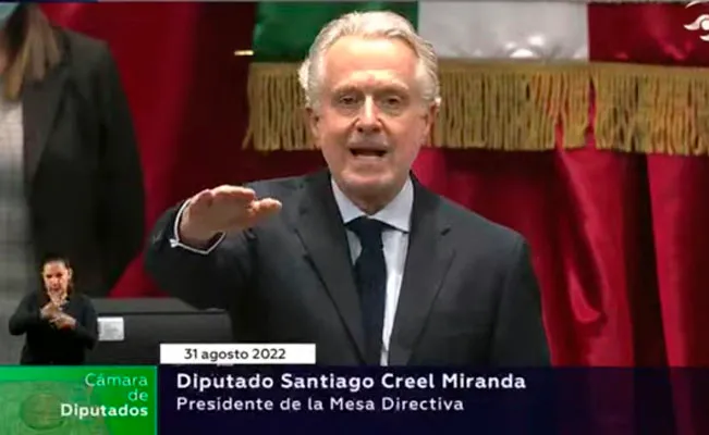 Santiago Creel nuevo presidente de la Cámara de Diputados