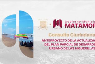 Con participación ciudadana, Matamoros avanza en su desarrollo urbano: Beto Granados