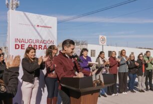 Alcalde Beto Granados cumple: llega pavimentación a la colonia Ricardo Ramos