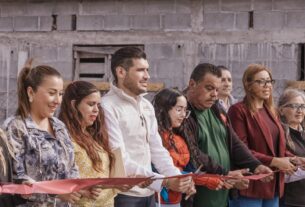 Tras 30 años de espera, gobierno de Beto Granados hace realidad pavimentación en la colonia Abelardo de la Torre