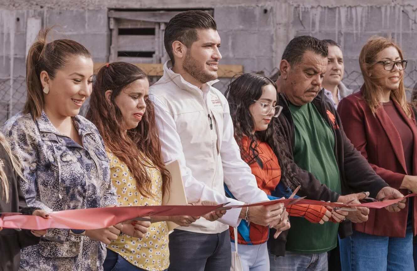 Tras 30 años de espera, gobierno de Beto Granados hace realidad pavimentación en la colonia Abelardo de la Torre